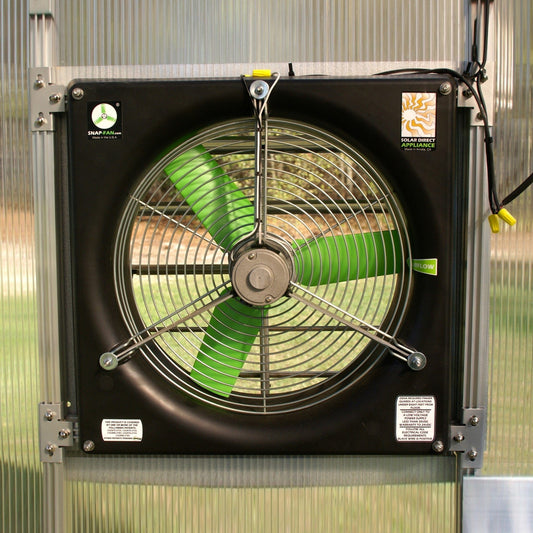 Riverstone Industries Monticello Solar Powered Ventilation System - mygreenhousestore.com