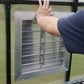 Riverstone Industries 18" Louver Wall Mounted Window With Solar Powered Opener - mygreenhousestore.com