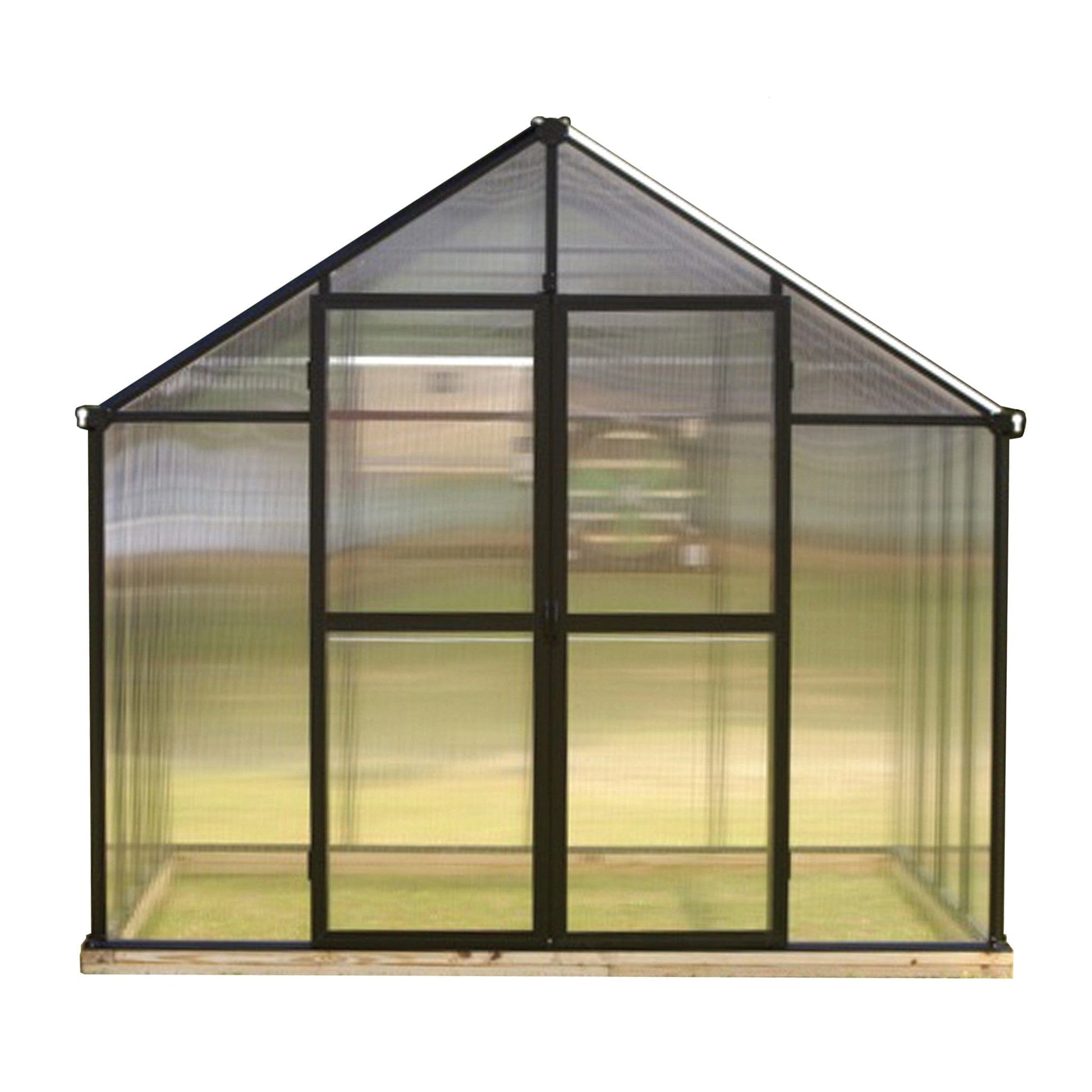 Riverstone Industries Double Hinged French Doors for Monticello Greenhouse - mygreenhousestore.com