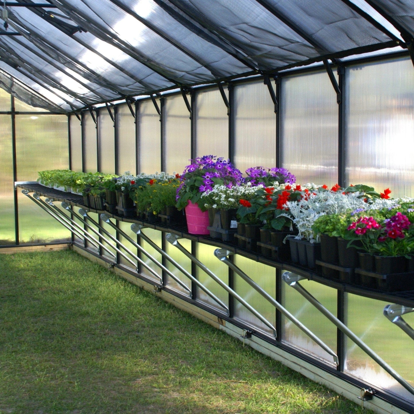 Riverstone Industries Workbench System For Monticello Greenhouses - mygreenhousestore.com