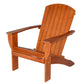 Riverstone Industries Outdoor Chairs Riverstone | Adirondack Chair with Side Table - Red Wood RSI-AC-RW-T