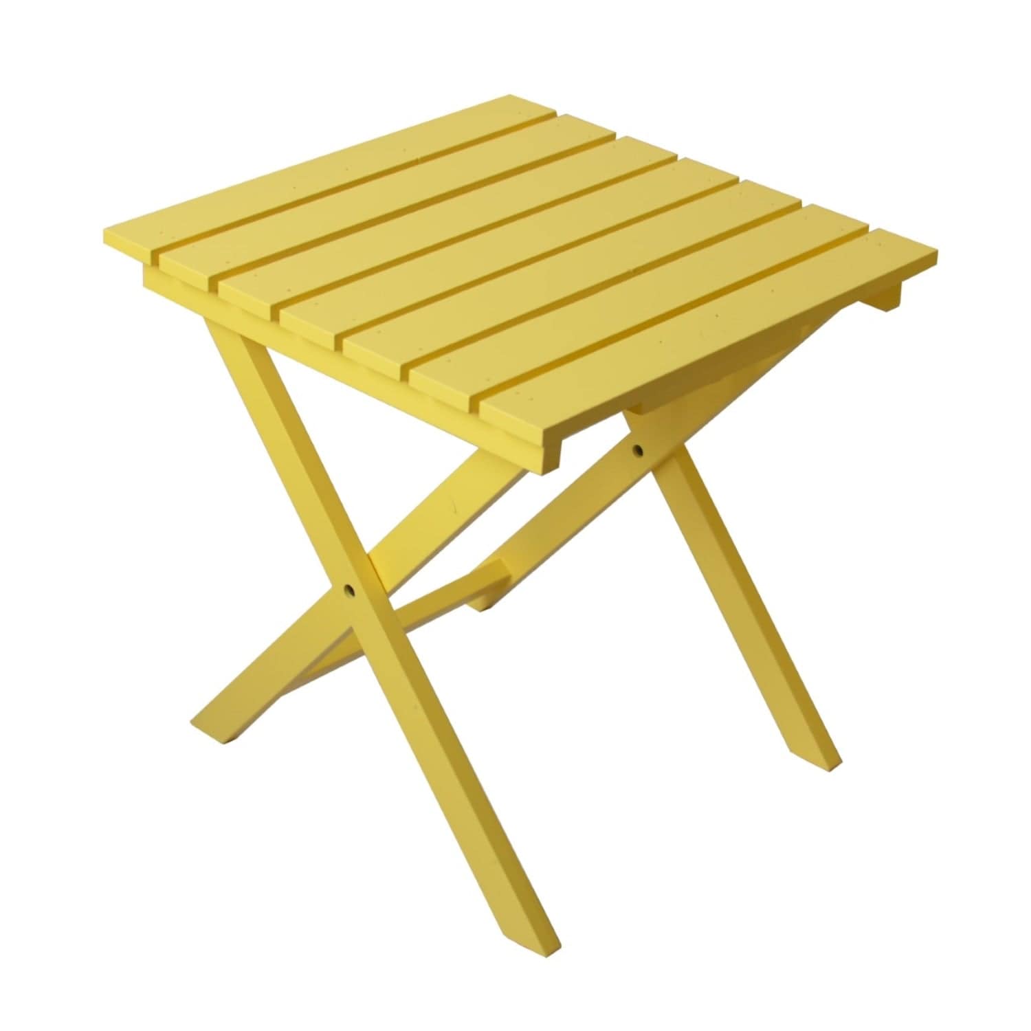 Riverstone Industries Outdoor Chairs Riverstone | Adirondack Chair with Side Table - Yellow RSI-AC-YE-T