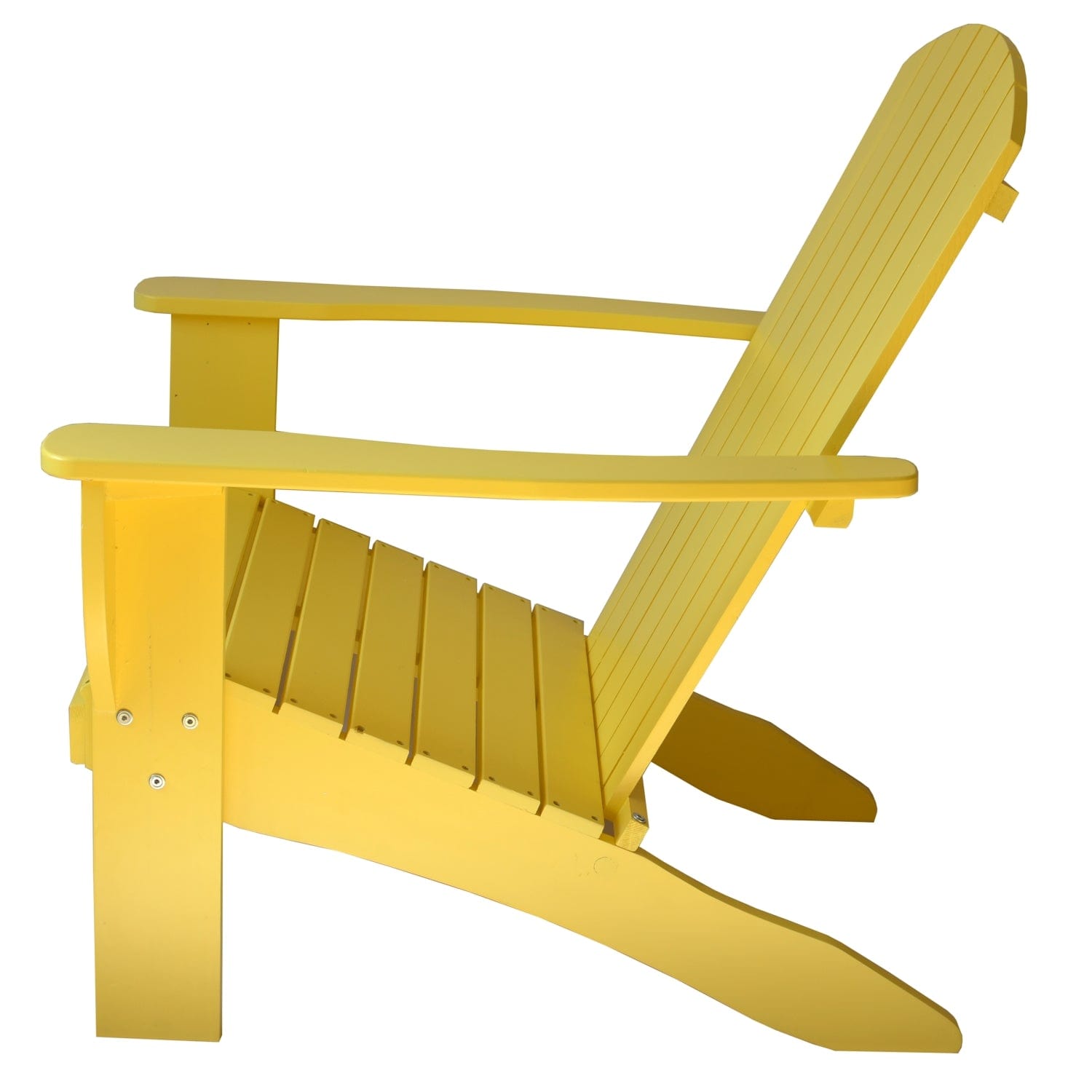 Riverstone Industries Outdoor Chairs Riverstone | Adirondack Chair with Side Table - Yellow RSI-AC-YE-T
