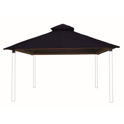 Riverstone Industries Soft Top Gazebos 12FT X 12FT Riverstone | ACACIA Gazebo Roof Framing and Mounting Kit With OutDURA Canopy - Royal Navy AGOK12-ROYAL-NAVY