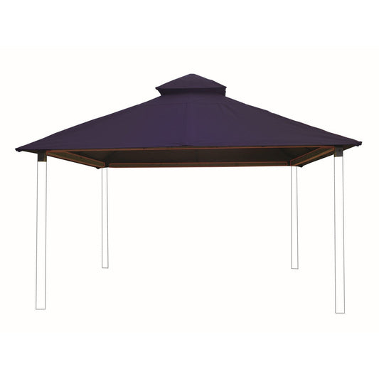 Riverstone Industries Soft Top Gazebos 12FT X 12FT Riverstone | ACACIA Gazebo Roof Framing and Mounting Kit With SunDURA Canopy - Admiral Navy AGK12-SD ADMIRAL NAVY