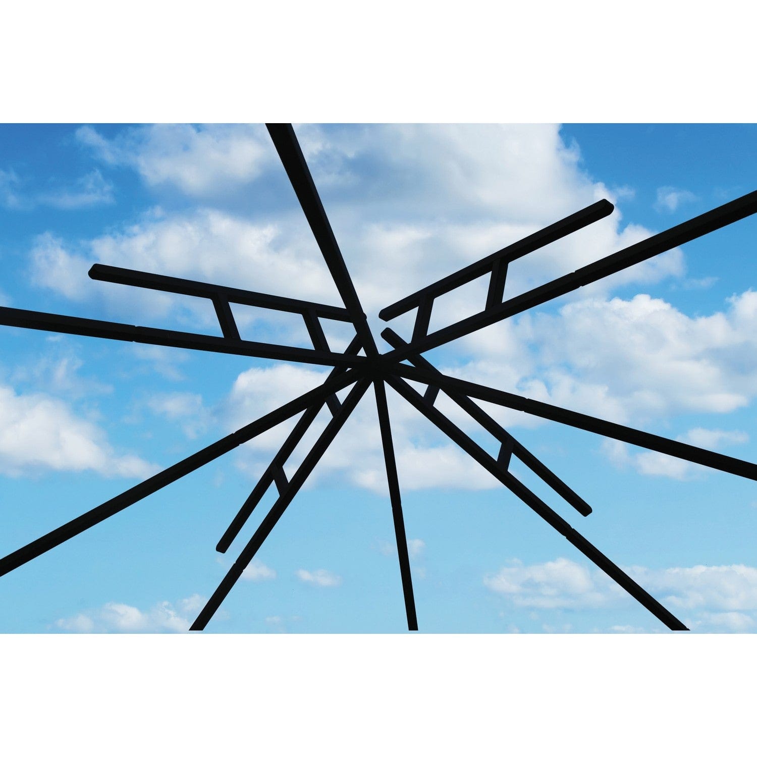 Riverstone Industries Soft Top Gazebos Riverstone | ACACIA Gazebo Roof Framing and Mounting Kit With OutDURA Canopy - Royal Navy