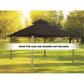 Riverstone Industries Soft Top Gazebos Riverstone | ACACIA Gazebo Roof Framing and Mounting Kit With OutDURA Canopy - Storm Grey
