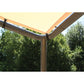 ShelterLogic Canopies ShelterLogic | 10x10 Del Ray Gazebo Canopy Charcoal Frame Tan Cover 22514
