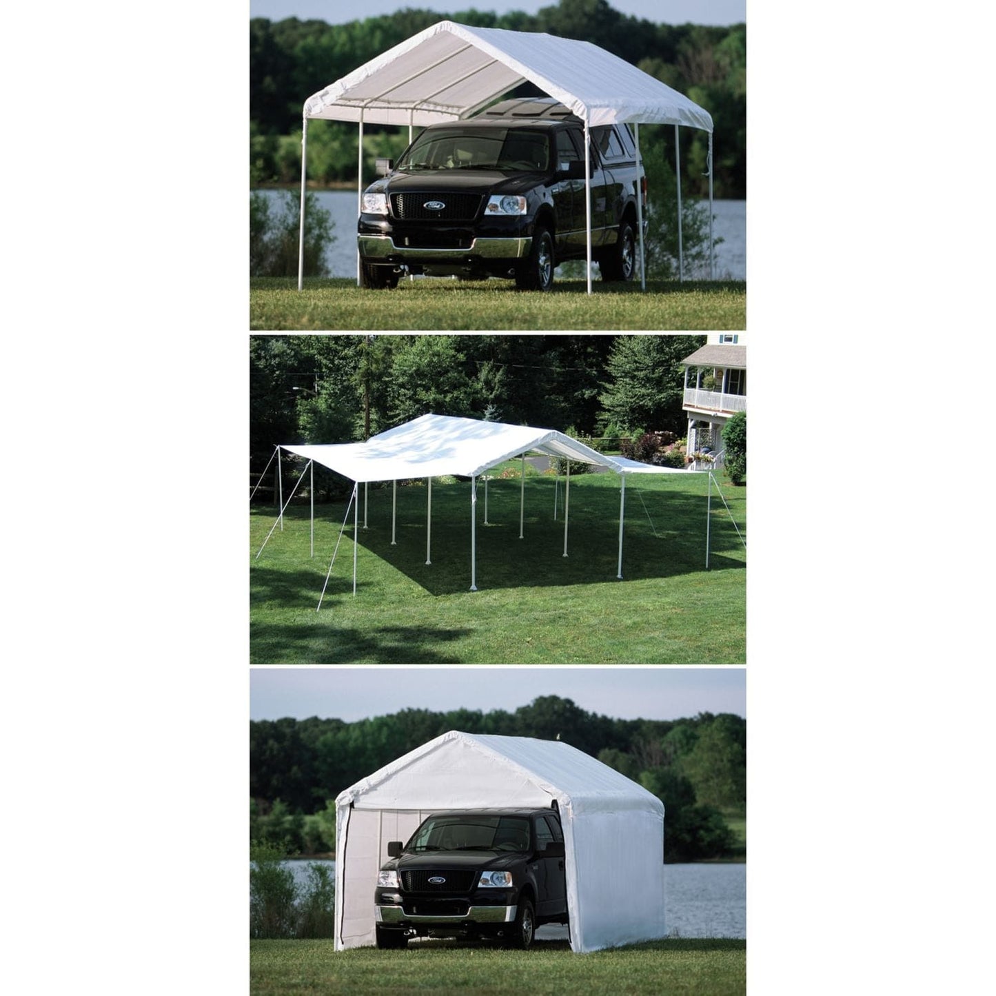 ShelterLogic Canopies ShelterLogic | MaxAP Canopy 3-in-1 Enclosure Kit 10 x 20 ft. 23532