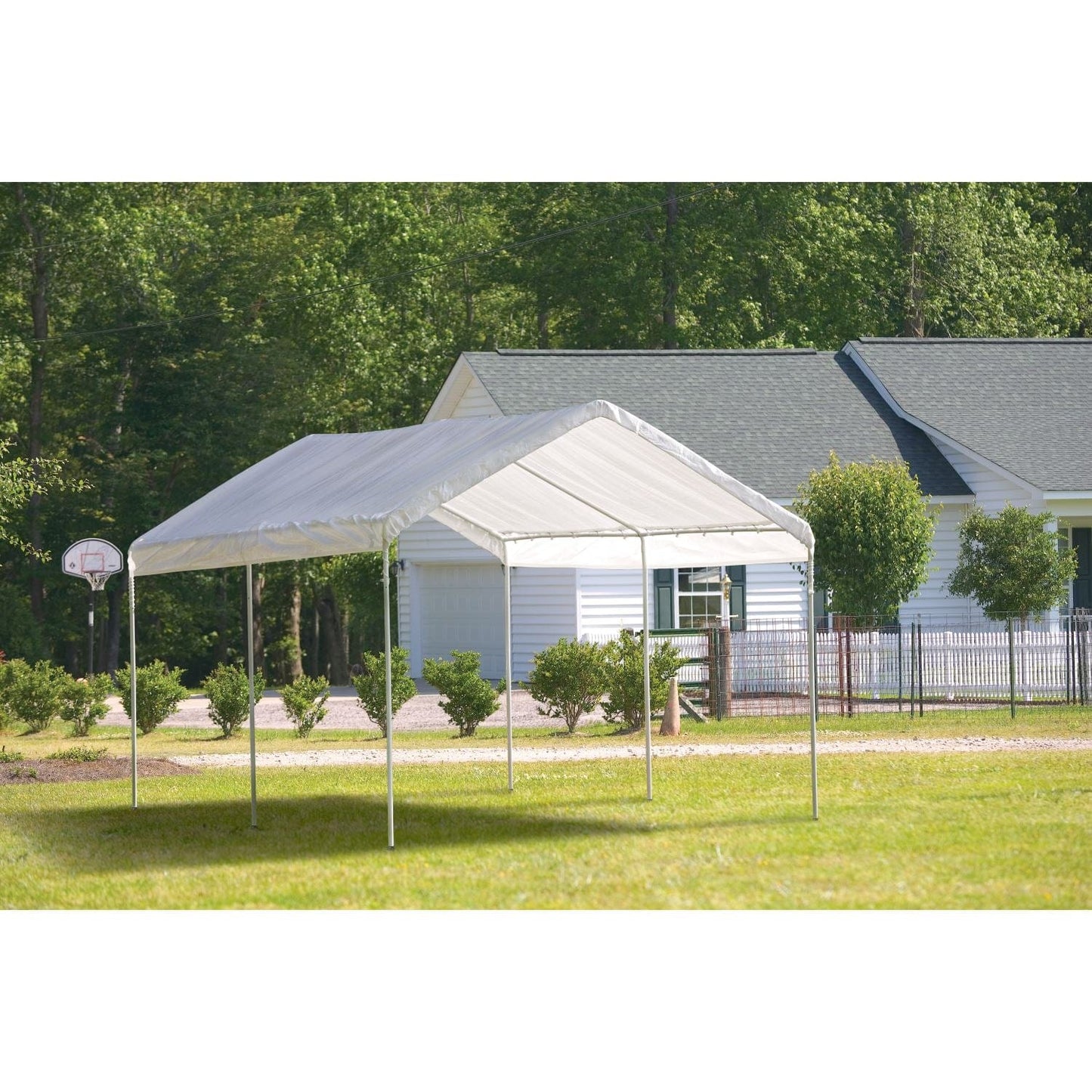 ShelterLogic Canopies ShelterLogic | MaxAP Gazebo Canopy - 6 Legs 10 x 20 ft. 26011