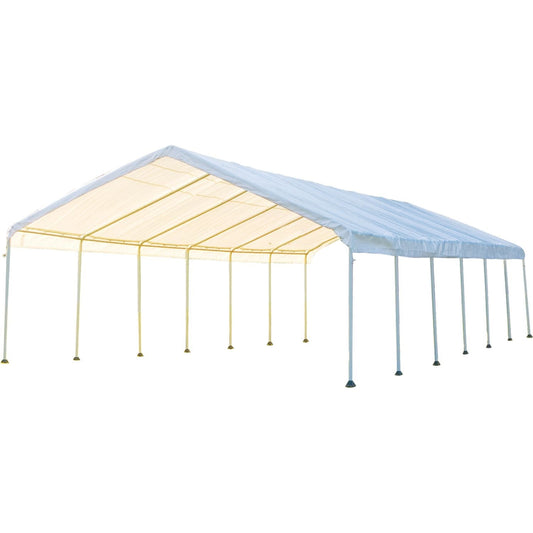 ShelterLogic Canopies ShelterLogic | SuperMax Canopy 18 x 40 ft. White 26764