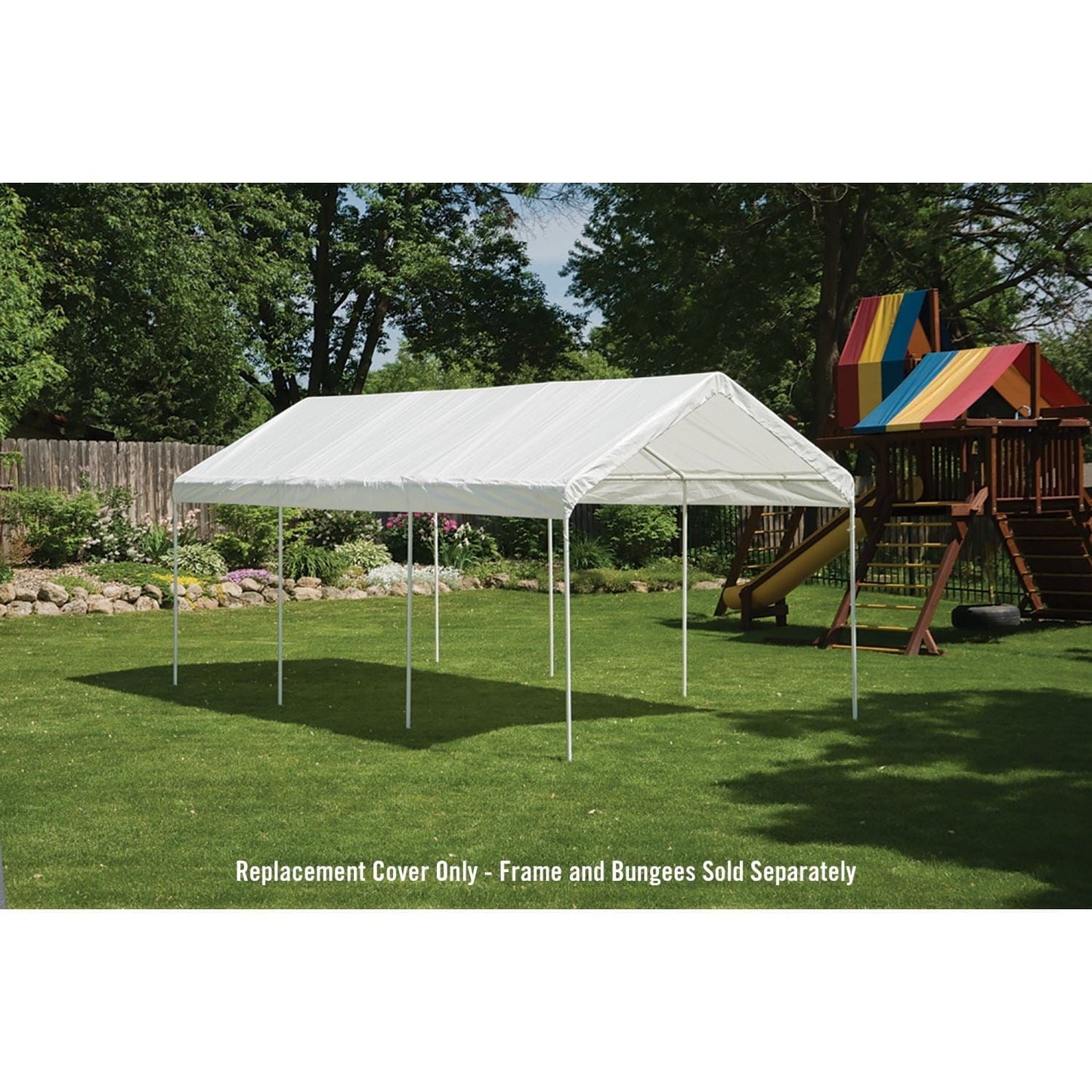 ShelterLogic Canopy Cover Kit ShelterLogic | SuperMax Canopy Replacement Top - ShelterLogic | SuperMax 10 x 20 ft. 11072