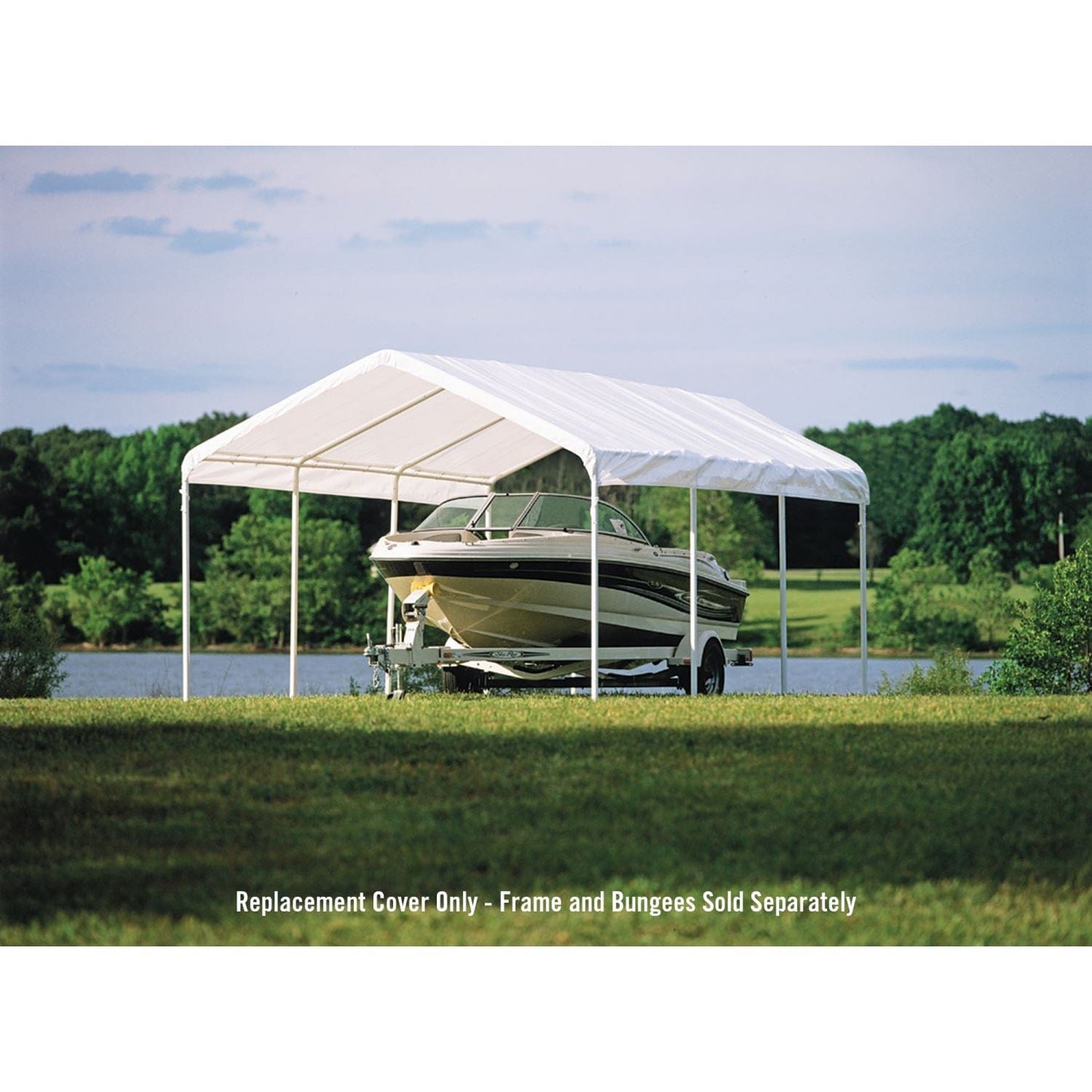 ShelterLogic Canopy Cover Kit ShelterLogic | SuperMax Canopy Replacement Top - ShelterLogic | SuperMax 12 x 20 ft. 10049
