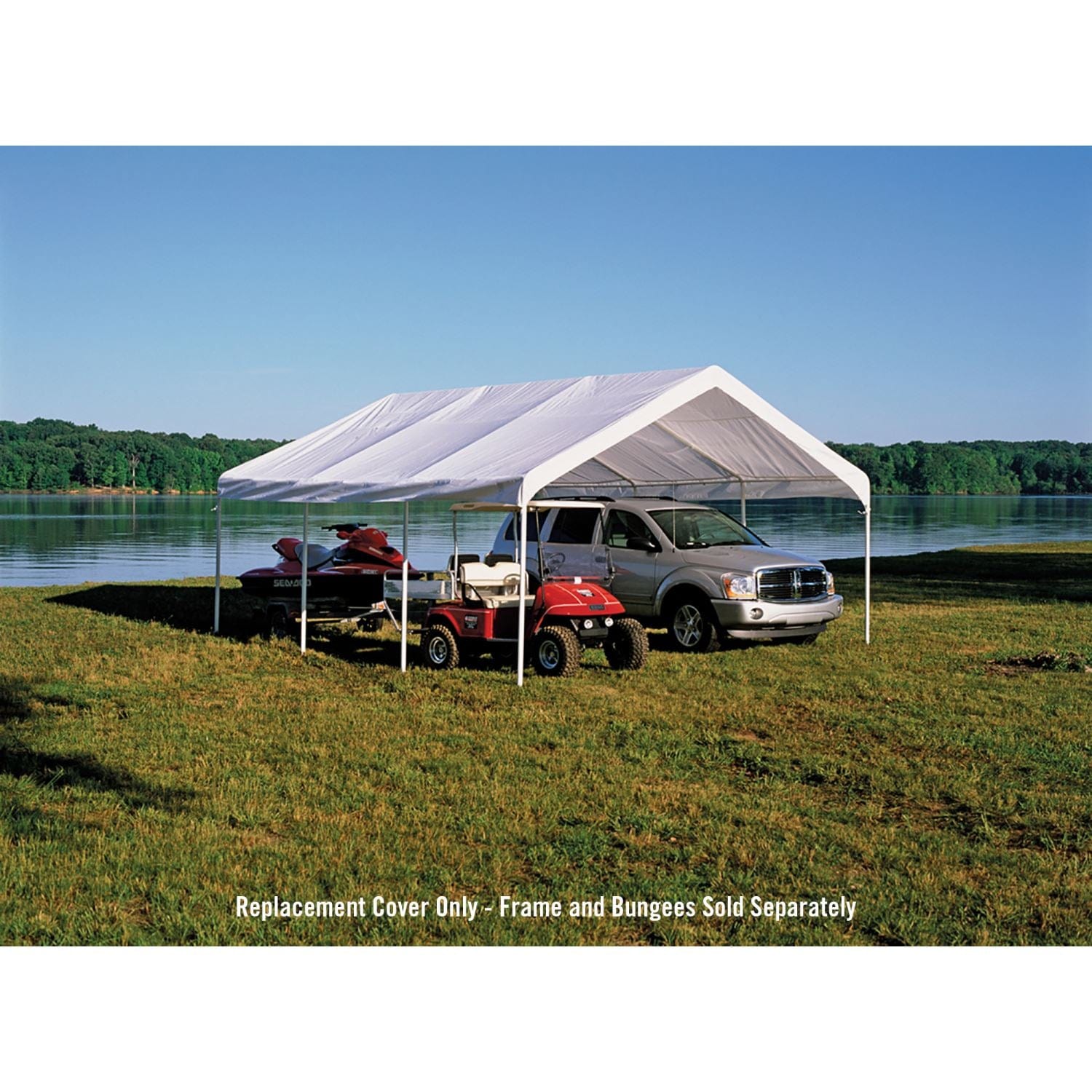 ShelterLogic Canopy Cover Kit ShelterLogic | SuperMax Canopy Replacement Top - ShelterLogic | SuperMax 18 x 20 ft. 10159