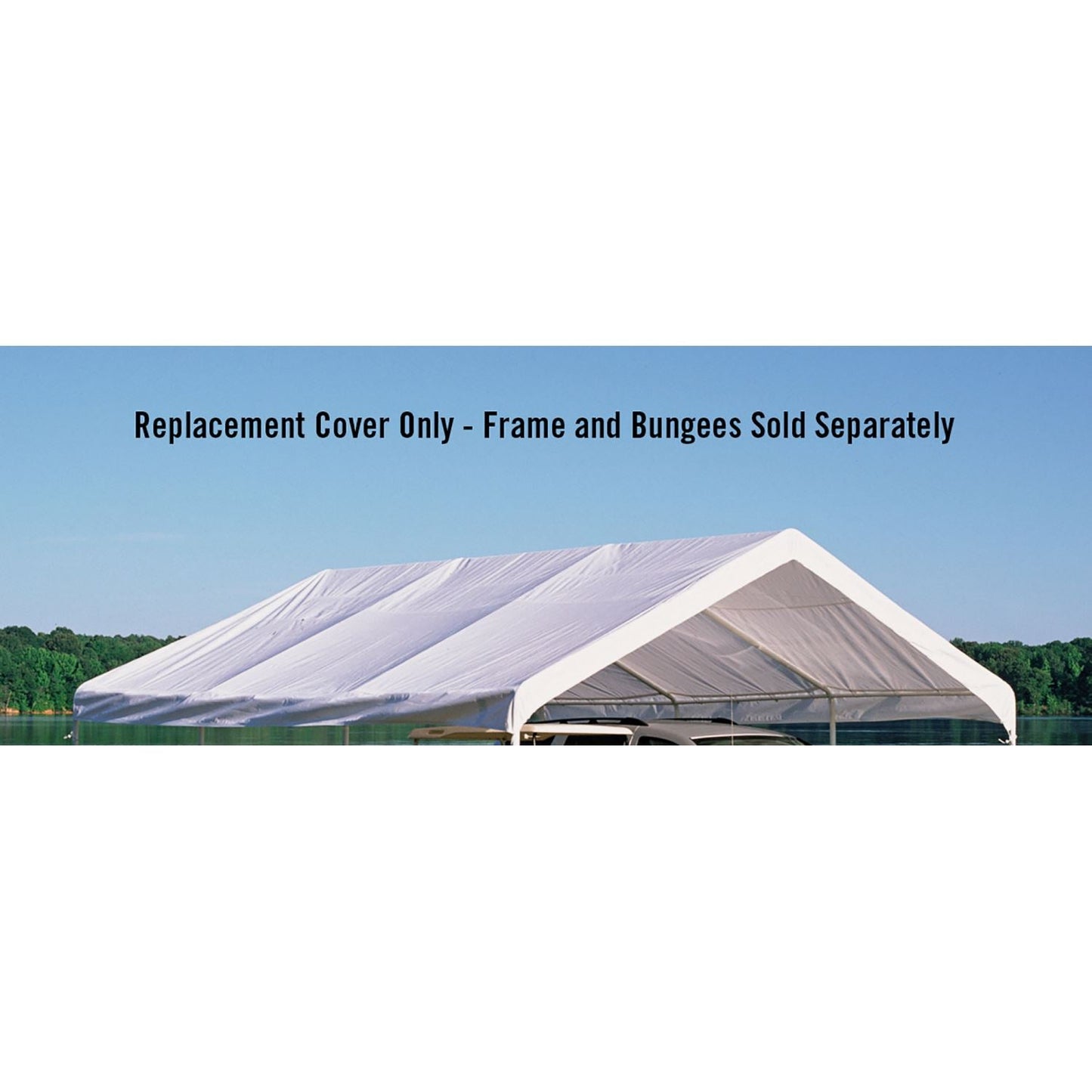 ShelterLogic Canopy Cover Kit ShelterLogic | SuperMax Canopy Replacement Top - ShelterLogic | SuperMax 18 x 20 ft. 10159