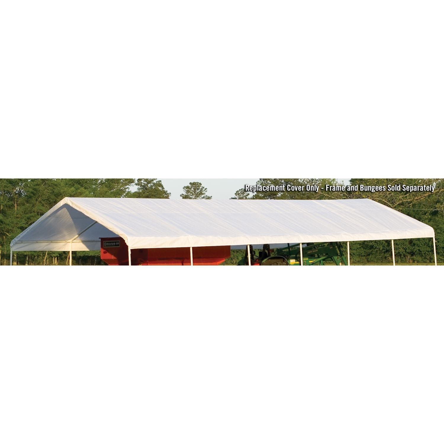 ShelterLogic Canopy Cover Kit ShelterLogic | SuperMax Canopy Replacement Top - ShelterLogic | SuperMax 18 X 40 ft. 20179