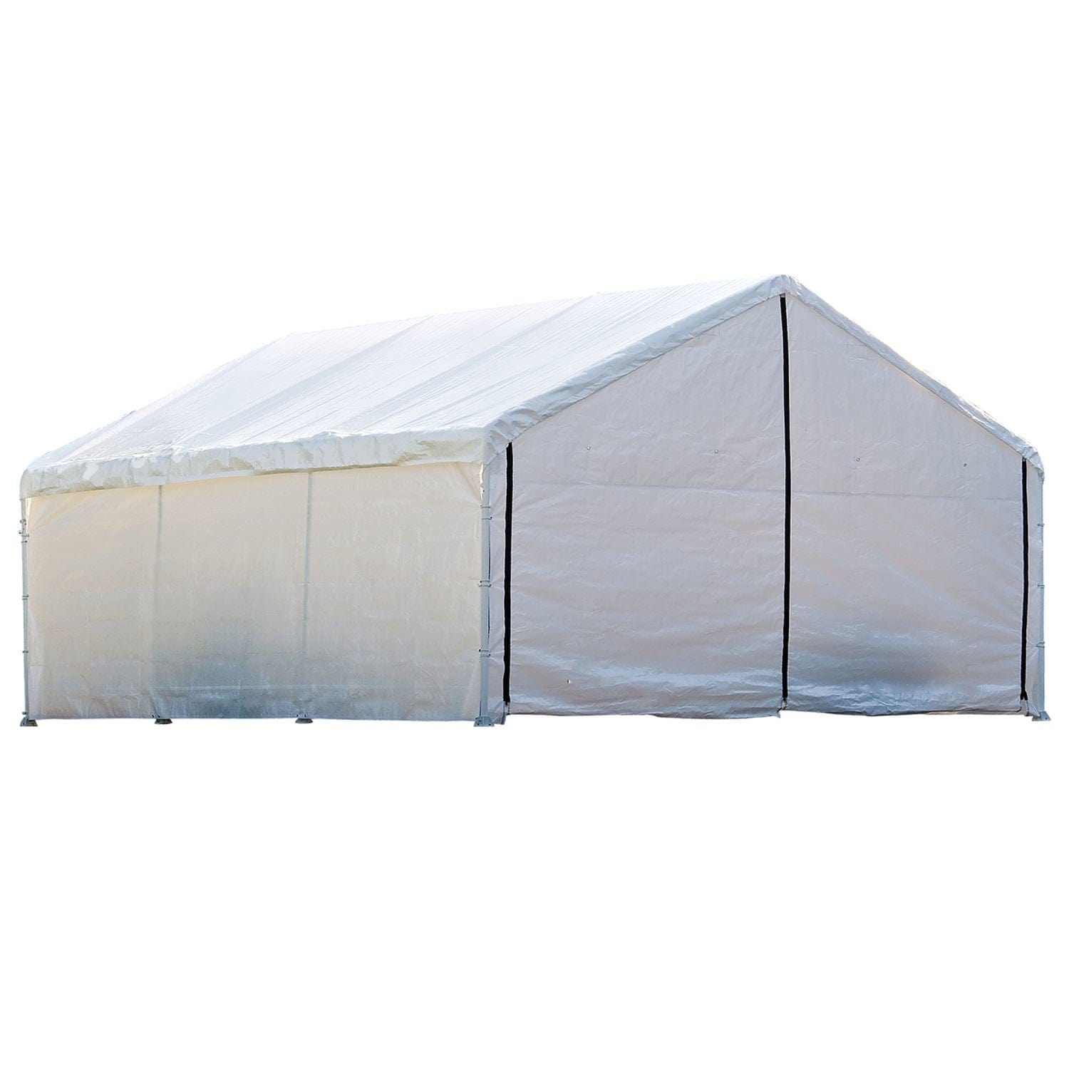 ShelterLogic Canopy Enclosure Kit ShelterLogic | Canopy Enclosure Kit 18 × 30 ft. White (FR Rated - Frame and Canopy Sold Separately) 26179