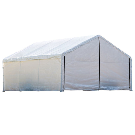 ShelterLogic Canopy Enclosure Kit ShelterLogic | Canopy Enclosure Kit 18 × 30 ft. White (FR Rated - Frame and Canopy Sold Separately) 26179