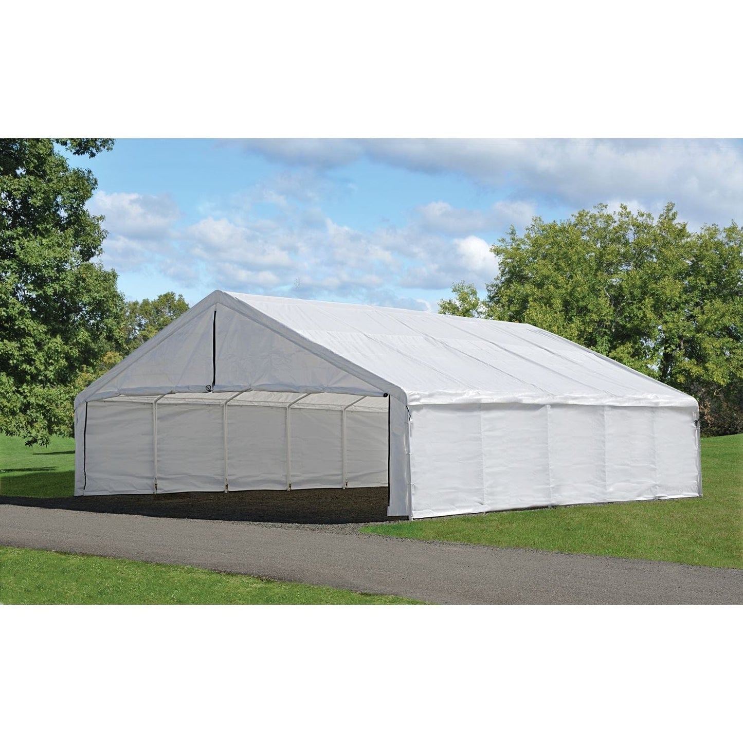 ShelterLogic Canopy Enclosure Kit ShelterLogic | Enclosure Kit for the UltraMax Canopy 30 x 30 ft. White 27775