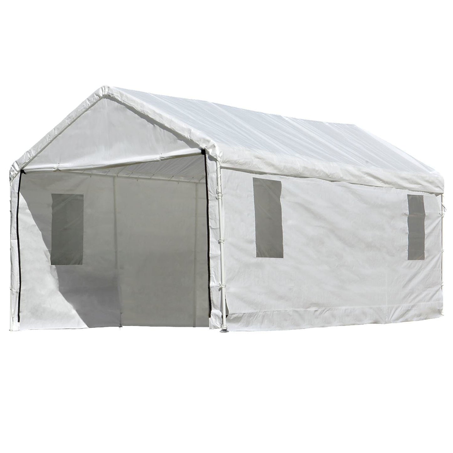 ShelterLogic Canopy Enclosure Kit ShelterLogic | Enclosure Kit with windows for the MaxAP Canopy 10 x 20 ft. 25772