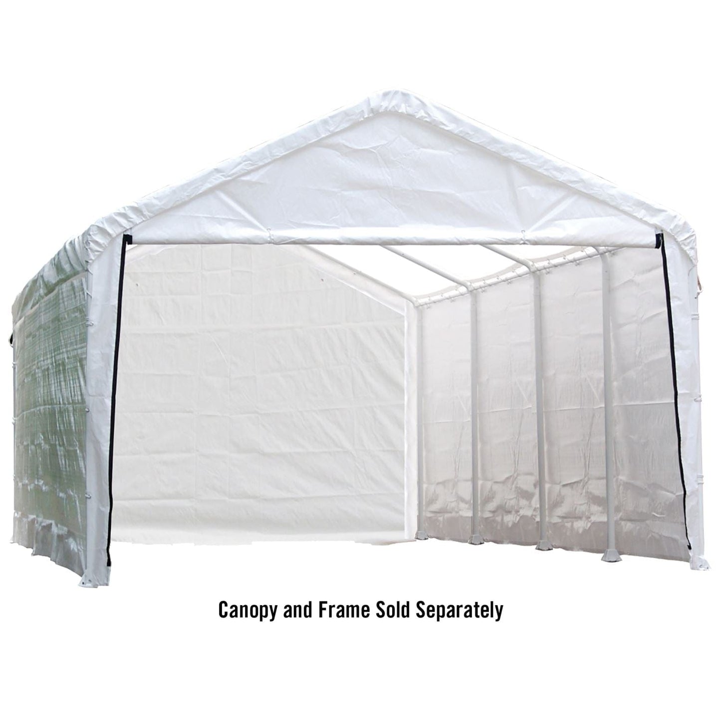 ShelterLogic Canopy Enclosure Kit ShelterLogic | SuperMax Canopy Enclosure Kit for the ShelterLogic | SuperMax 12ft. x 26ft. White (Frame and Canopy Sold Separately) 25776