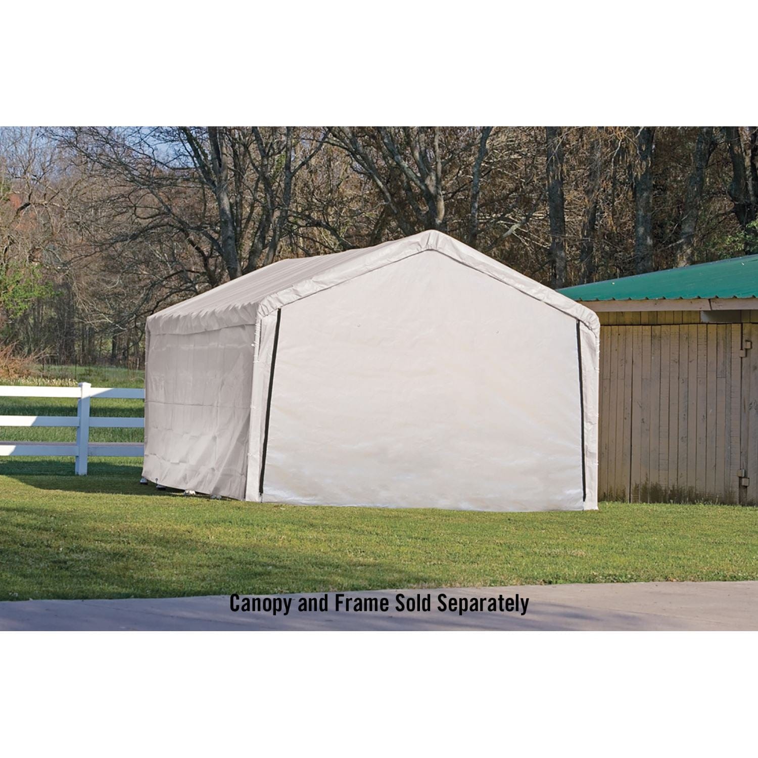 ShelterLogic Canopy Enclosure Kit ShelterLogic | SuperMax Canopy Enclosure Kit for the ShelterLogic | SuperMax 18 x 20 ft. White - Frame and Canopy Sold Separately 26775