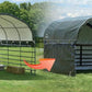 ShelterLogic Enclosure Kit for Corral Shelter Livestock Shade 10' x 10' Green (Corral Shelter & Panels NOT Included) - mygreenhousestore.com