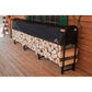 ShelterLogic Firewood & Hearth Products ShelterLogic | Heavy Duty Firewood Rack 12 ft. With Cover 90403