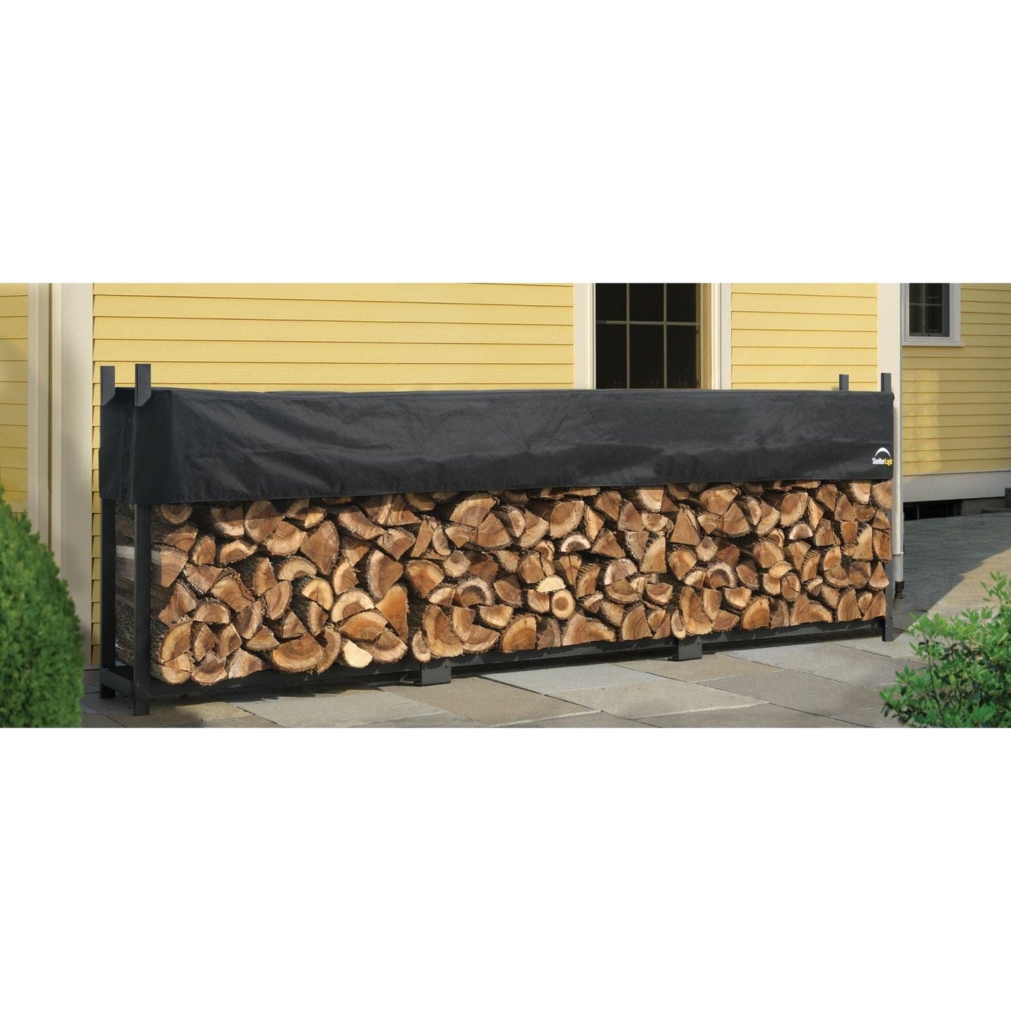 ShelterLogic Firewood & Hearth Products ShelterLogic | Ultra Duty Firewood Rack 12 ft. With Cover 90476