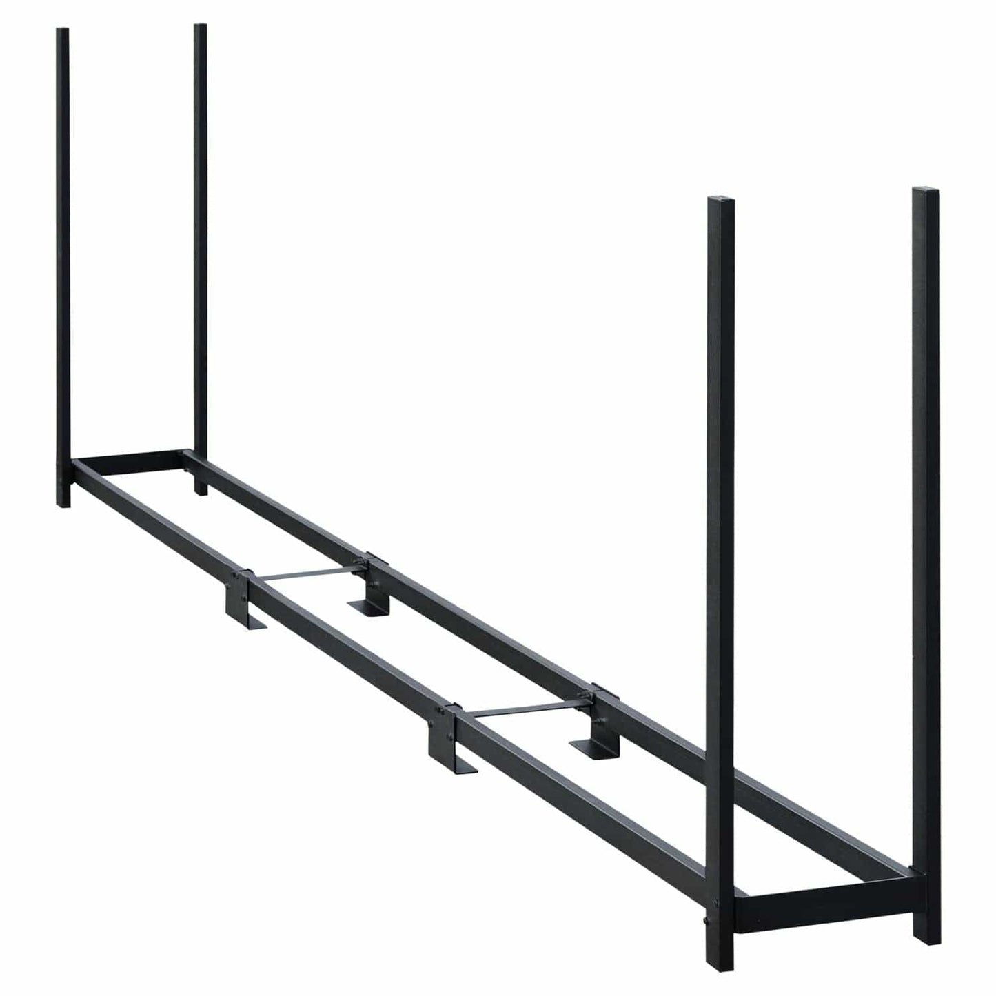 ShelterLogic Firewood & Hearth Products ShelterLogic | Ultra Duty Firewood Rack 12 ft. Without Cover 90473