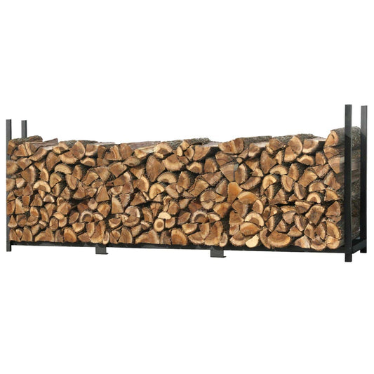 ShelterLogic Firewood & Hearth Products ShelterLogic | Ultra Duty Firewood Rack 12 ft. Without Cover 90473