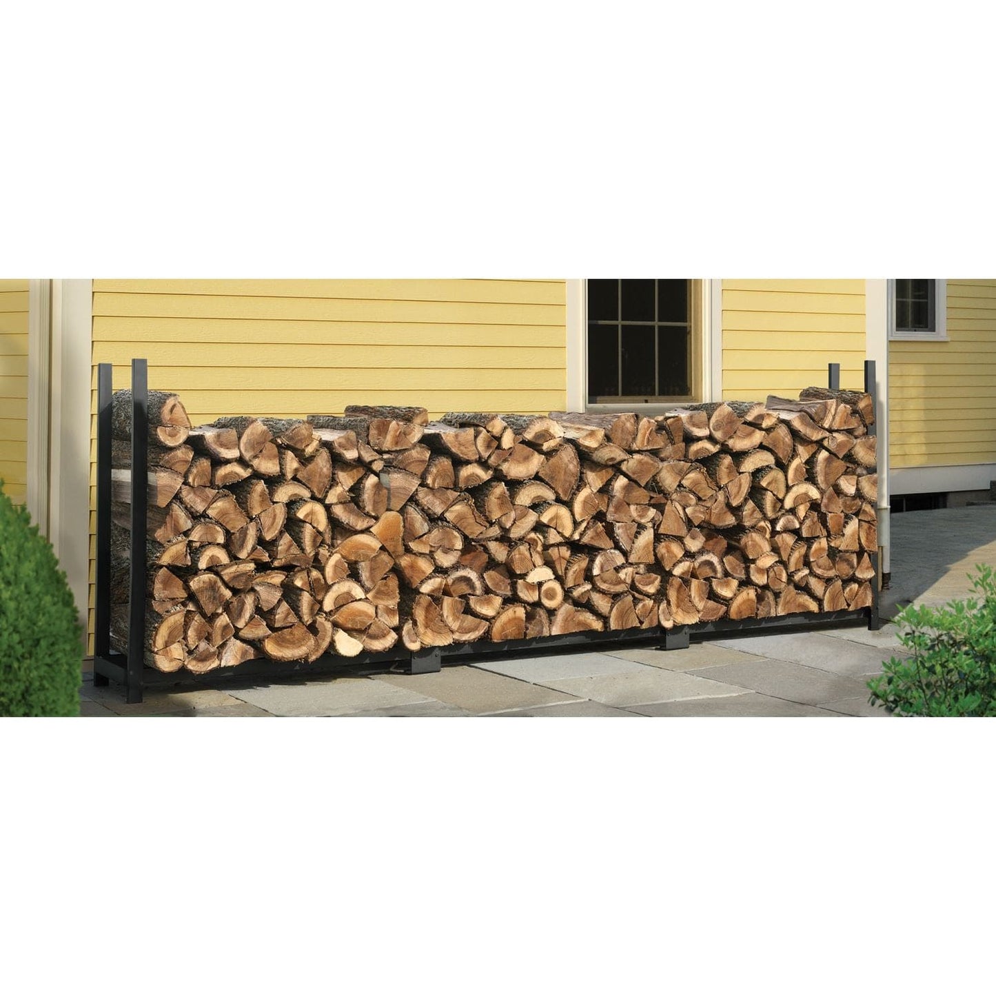 ShelterLogic Firewood & Hearth Products ShelterLogic | Ultra Duty Firewood Rack 12 ft. Without Cover 90473