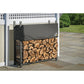 ShelterLogic Firewood & Hearth Products ShelterLogic | Ultra Duty Firewood Rack 4 ft. With Cover 90474