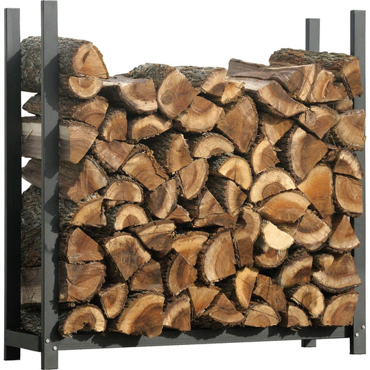 ShelterLogic Firewood & Hearth Products ShelterLogic | Ultra Duty Firewood Rack 4 ft. Without Cover 90471