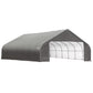 ShelterLogic Garages ShelterLogic | ShelterCoat 28 x 20 x 20 ft. Garage Peak Gray STD 86062