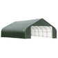 ShelterLogic Garages ShelterLogic | ShelterCoat 28 x 28 ft. Garage Peak Green STD 86071