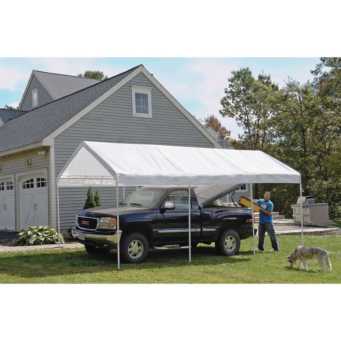 ShelterLogic Gazebo Canopy ShelterLogic | SuperMax Gazebo Canopy 10 x 20 ft. 23588