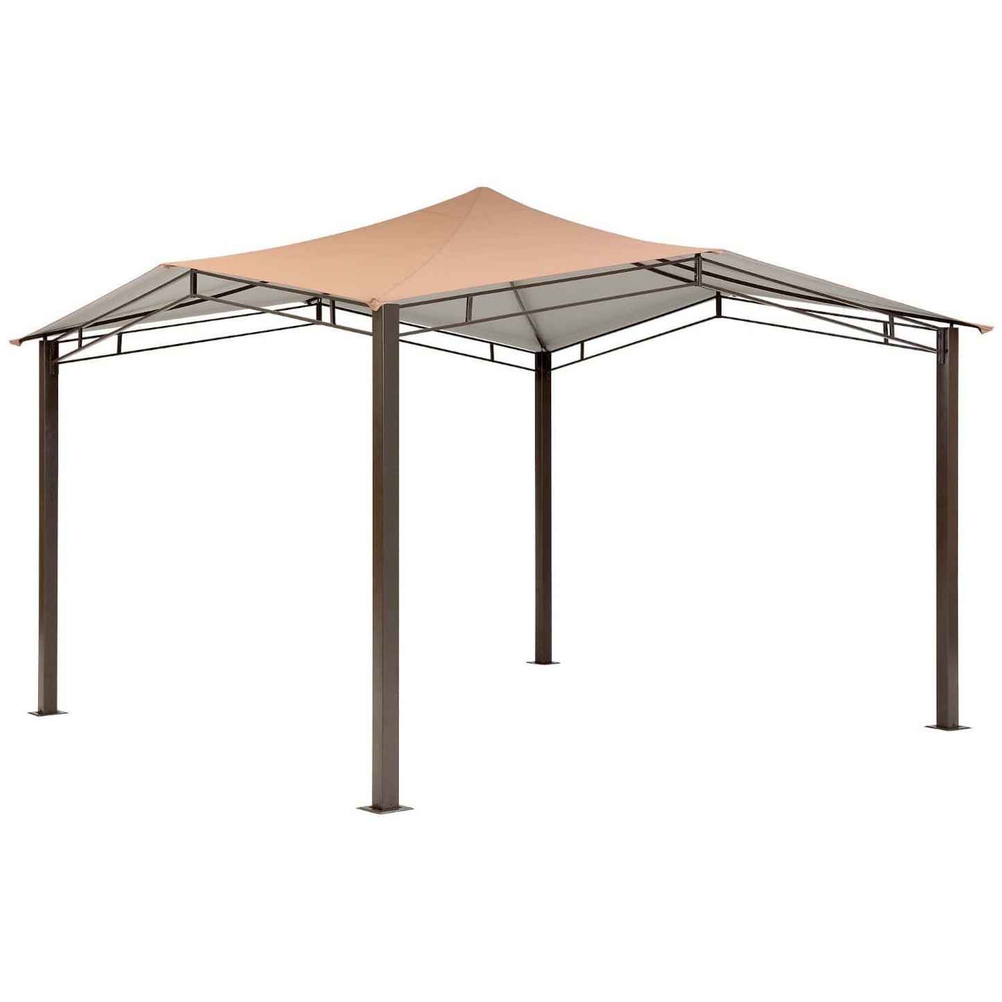 ShelterLogic Sequoia Gazebo 12' x 12' Bronze - mygreenhousestore.com