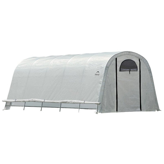 ShelterLogic GrowIT Heavy Duty Round Greenhouse - 12' x 20' - mygreenhousestore.com