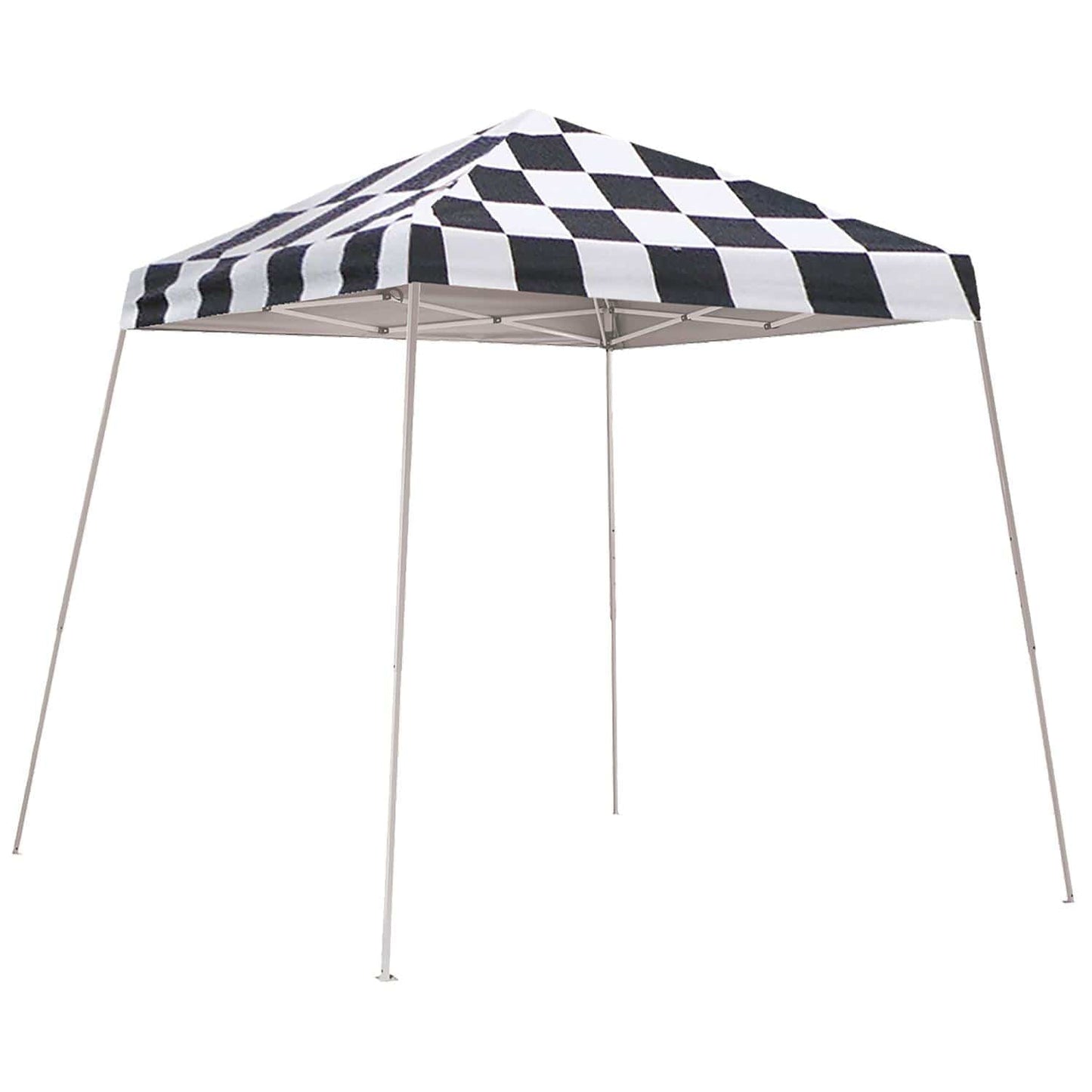 ShelterLogic Pop-Up Canopies ShelterLogic | Pop-Up Canopy HD - Slant Leg 8 x 8 ft. Checkered Flag 22579