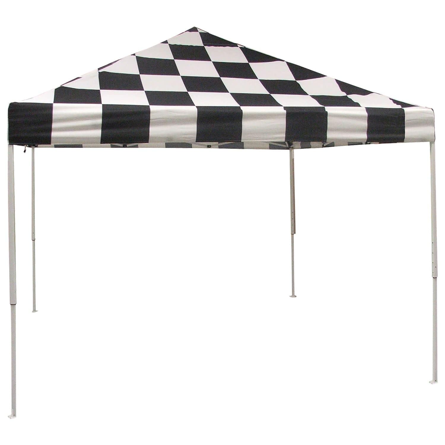 ShelterLogic Pop-Up Canopies ShelterLogic | Pop-Up Canopy HD - Straight Leg 10 x 10 ft. Checkered Flag 22565