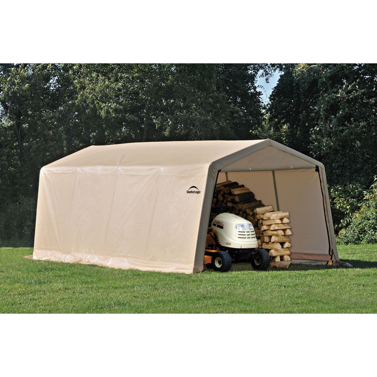 ShelterLogic Portable Garage ShelterLogic | AutoShelter 10 x 20 ft. - Sandstone 62680