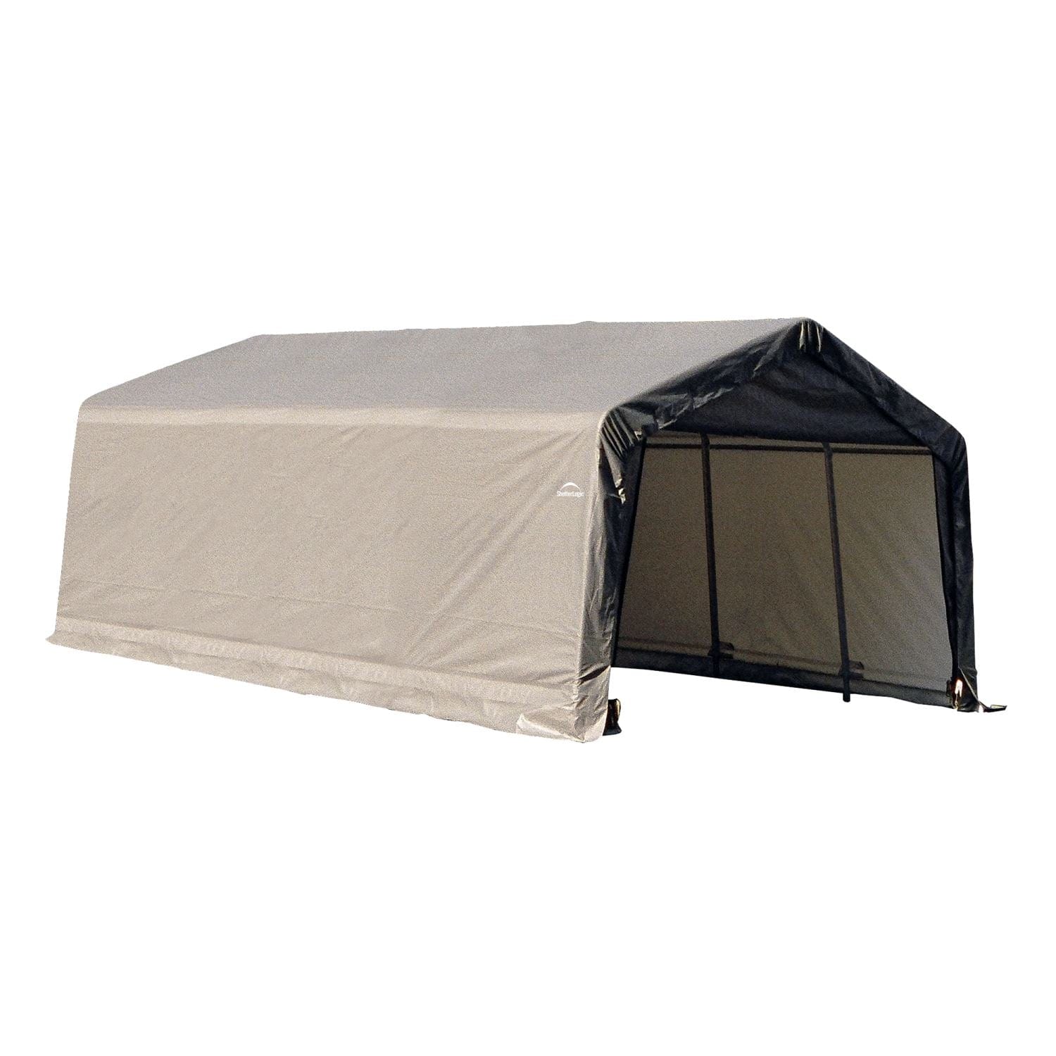 ShelterLogic Portable Garage ShelterLogic | ShelterCoat 13 x 20 ft. Garage Peak Gray STD 73432