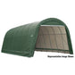 ShelterLogic Portable Garage ShelterLogic | ShelterCoat 15 x 20 ft. Wind and Snow Rated Garage Round Green STD 95341
