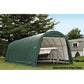 ShelterLogic Portable Garage ShelterLogic | ShelterCoat 15 x 20 ft. Wind and Snow Rated Garage Round Green STD 95341