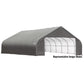 ShelterLogic Portable Garage ShelterLogic | ShelterCoat 28 x 24 ft. Garage Peak Gray STD 86066