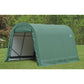 ShelterLogic Portable Garage ShelterLogic | ShelterCoat 8 x 12 ft. Wind and Snow Rated Garage Round Green STD 76814