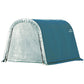 ShelterLogic Portable Garage ShelterLogic | ShelterCoat 8 x 16 ft. Wind and Snow Rated Garage Round Green STD 76824