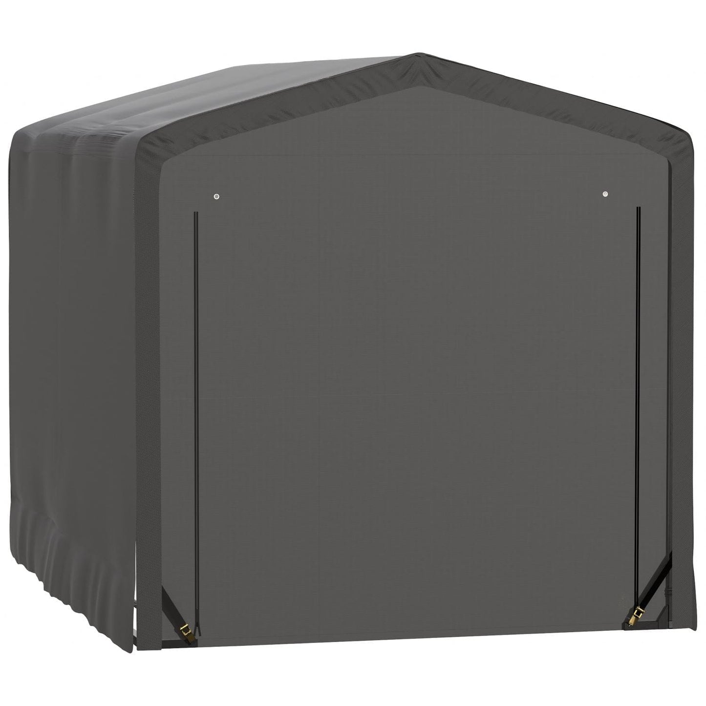 ShelterLogic Portable Garage ShelterLogic | ShelterTube Wind and Snow-Load Rated Garage 10x14x10 Gray SQAACC0103C01001410