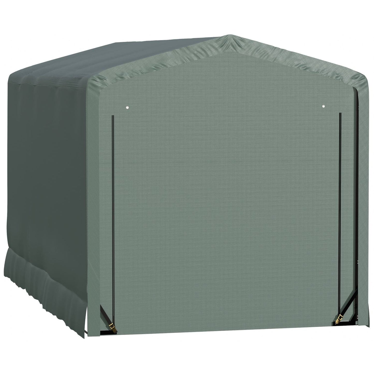ShelterLogic Portable Garage ShelterLogic | ShelterTube Wind and Snow-Load Rated Garage 10x18x10 Green SQAACC0104C01001810